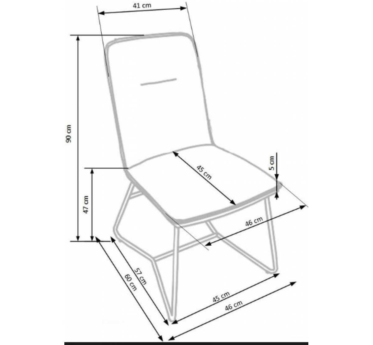 Kėdė HAK-390-Kėdės